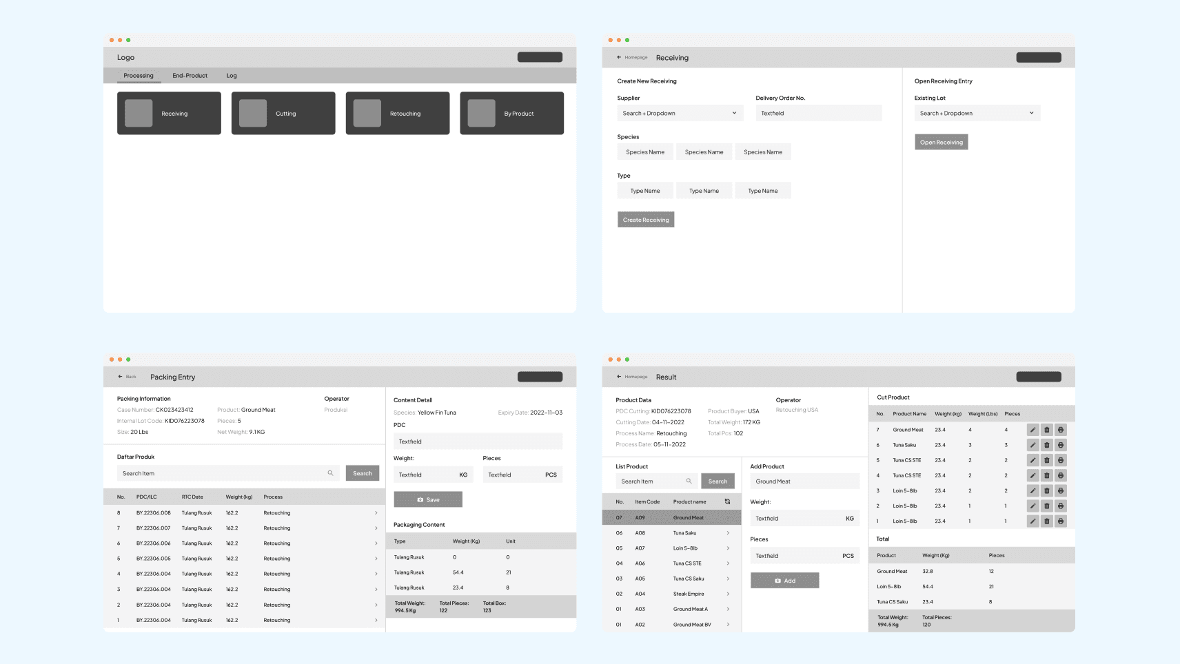 Intuitive Designs for Tuna and Meat Processing Solutions — tampilan 2